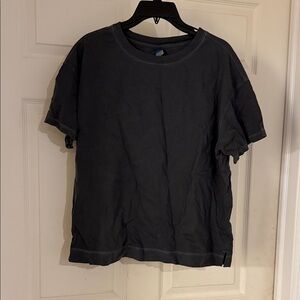 Old Navy Dark Gray Short Sleeve Tee